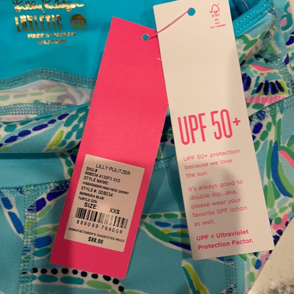 NWT Lily Pulitzer Bike Shorts - Picture 3 of 6